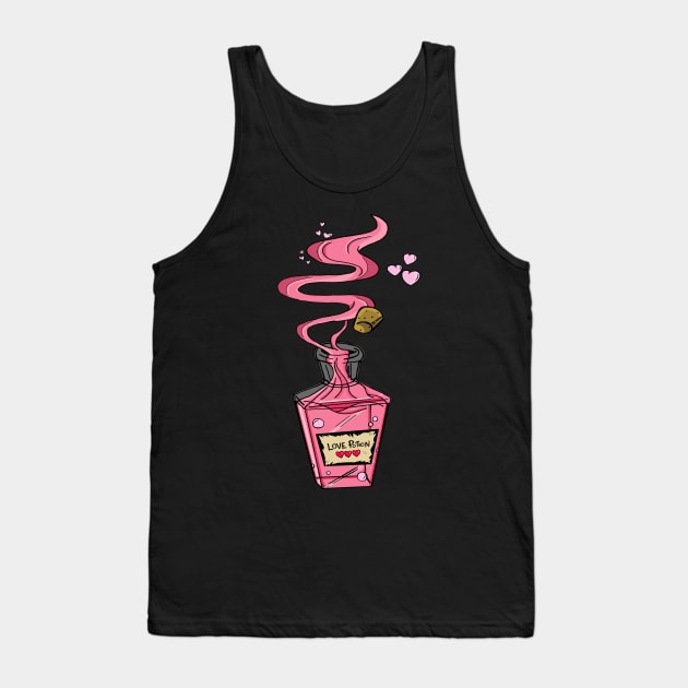 Love Potion Tank Top by MelissaKleynowskiArt